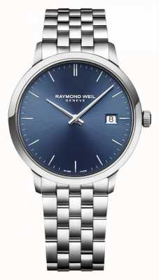 Raymond Weil Ex-affichage | toccata pour hommes | classique en acier inoxydable | cadran bleu | 5485-ST-50001-EX-DISPLAY