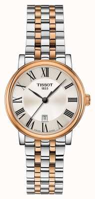 Tissot | carson premium lady | bracelet bicolore | T1222102203301