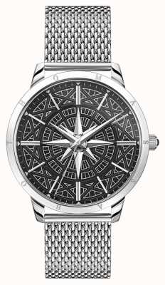 Thomas Sabo | boussole esprit rebelle pour hommes | bracelet en maille inoxydable | WA0349-201-203-42