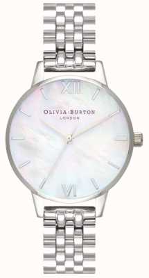 Olivia Burton | femmes | cadran en nacre | bracelet en acier inoxydable | OB16MOP02