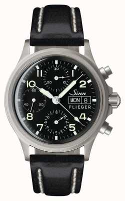 Sinn 356 pilote chronographe traditionnel (date anglaise) 356.022-BL41201834001110402A
