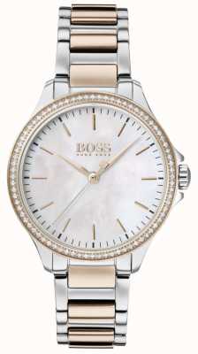 BOSS | diamants pour elle | bracelet bicolore | nacre 1502524