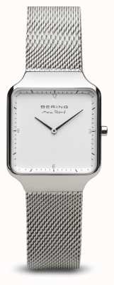 Bering | max rené | argent poli pour femmes | bracelet en maille d'acier | 15832-004