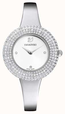 Swarovski | cristal rose | bracelet en acier inoxydable | cadran blanc | 5483853