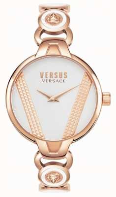Versus Versace | saint germain | acier inoxydable ton or rose | cadran blanc VSPER0419