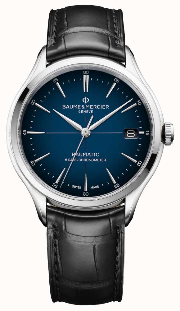 Baume & mercier hotsell clifton baumatic cadran bleu