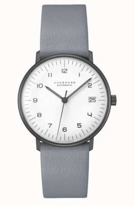 Junghans Verre saphir automatique Max bill | 38 mm noir et blanc 27/4007.02