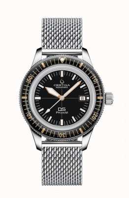Certina Ds ph200m | automatique | lunette en céramique | bracelet en maille C0364071105001