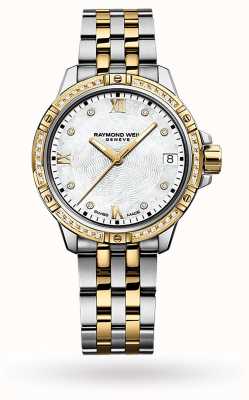 Raymond Weil | tango féminin | bracelet en acier bicolore | nacre 5960-SPS-00995