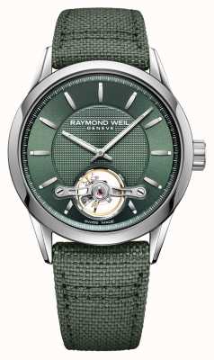 Raymond Weil Hommes | pigiste | automatique | cadran vert 2780-STC-52001