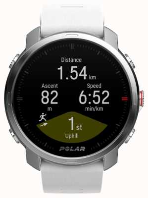 Polar Grit x gps outdoor multisport training watch argent & blanc (sm) 90081735