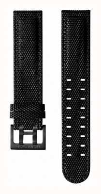 Hamilton Straps Caoutchouc noir 20 mm - Bracelet champ kaki uniquement H693684136
