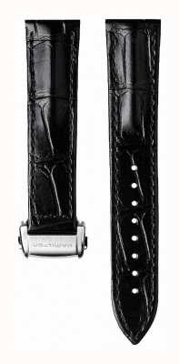 Hamilton Straps Bracelet cuir veau noir 20mm uniquement boucle déployante - jazzmaster H690324116