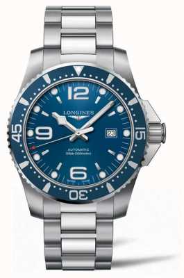 LONGINES Cadran bleu plongeur automatique Hydroconquest 44mm L38414966