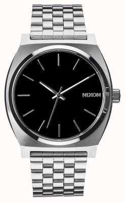 Nixon Compteur de temps | noir | bracelet en acier inoxydable | cadran noir A045-000-00
