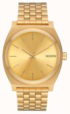Nixon Compteur de temps | tout or / or | bracelet ip or | cadran en or A045-511-00