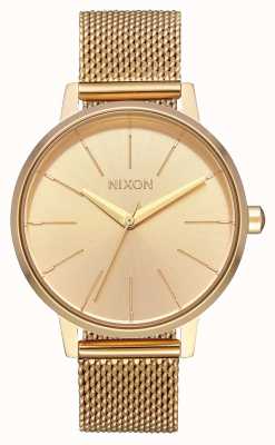 Nixon Kensington milanese | tout l'or | maille en acier ip or | cadran en or A1229-502-00