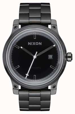 Nixon 5ème élément | noir / bronze | bracelet en acier ip noir A1294-1420-00