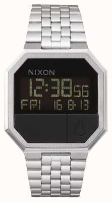 Nixon Réexécuter | noir | numérique | bracelet en acier inoxydable A158-000-00
