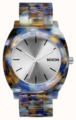 Nixon Chronomètre acétate | acétate aquarelle | cadran argenté A327-1116-00