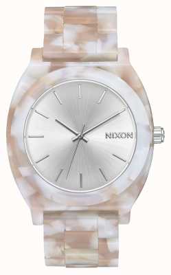 Nixon Chronomètre acétate | rose / argent | cadran argenté A327-718-00