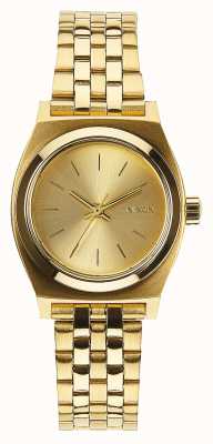 Nixon Petit chronométreur | tout or | bracelet en acier ip doré | cadran en or A399-502-00