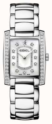 EBEL Brasilia - Cadran nacre 41 diamants (22,9 mm) / acier inoxydable 1216463