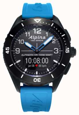 Alpina | alpinerx vivant | bracelet en caoutchouc bleu | AL-284LBBW5AQ6