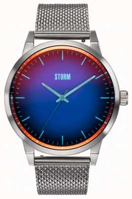 STORM Styro lazer bleu | bracelet en maille d'acier 47487/LB