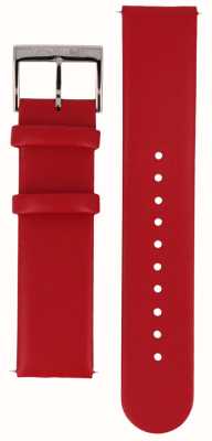 Mondaine Bracelet rouge vegan grap 20 mm uniquement FG1622030Q