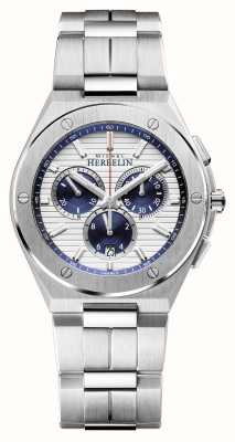Herbelin Cap Camarat | chronographe | bracelet en acier inoxydable | 37645/B42