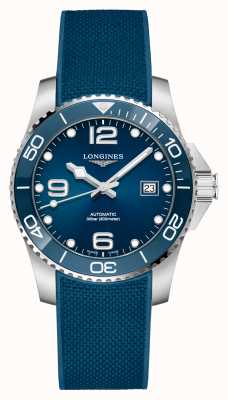 LONGINES Bracelet homme hydroconquest bleu automatique 41mm L37814969