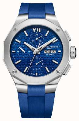 Baume & Mercier Cadran bleu chronographe automatique Riviera M0A10623
