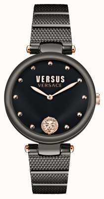 Versus Versace Montre Versus los feliz en plaqué noir VSP1G0721