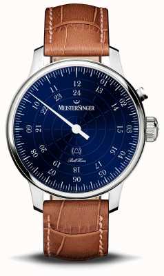 MeisterSinger Bell hora cadran bleu 20e anniversaire BHO908