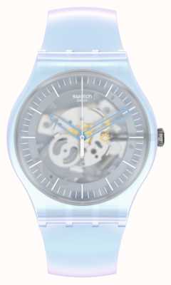 Swatch Flowerscreen | nouveau gentil | bracelet bleu SUOK154