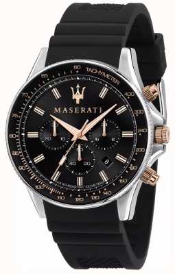 Maserati Montre Sfida homme bracelet silicone ex-display R8871640002 EX-DISPLAY