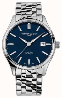 Frederique Constant Cadran bleu classique 40 mm automatique FC-303NN5B6B