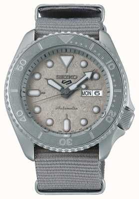 Seiko 5 montres sport ciment collection nato 42,5 mm SRPG61K1
