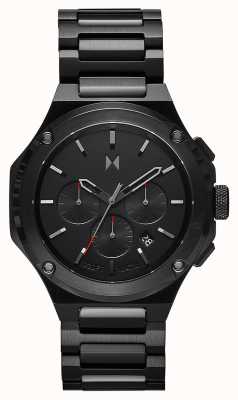 MVMT Bracelet Raptor en acier inoxydable noir fondu 28000149-D