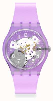 Swatch Bracelet en silicone Tramonto alto lilas GV136