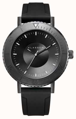 Klasse14 Bracelet en silicone noir Volare taras dark 44mm WVT19BK001M