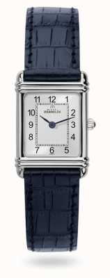 Herbelin Montre art déco bracelet cuir bleu 17478AP22BL
