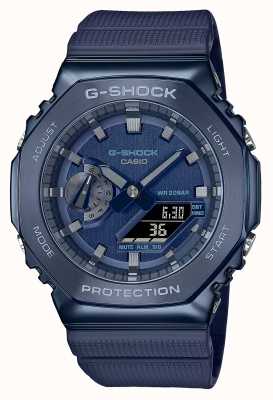 Casio Montre numérique analogique bleue G-shock GM-2100N-2AER