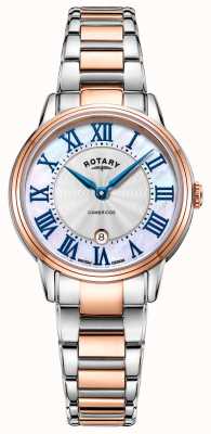 Rotary Montre bicolore cambridge pour femme LB05427/07