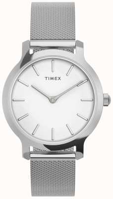 Timex Maille argentée Transcend 31 mm TW2U86700