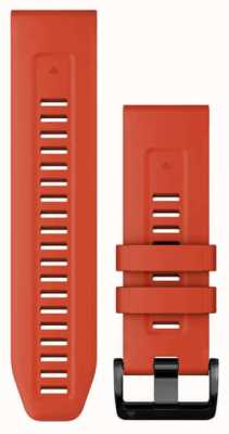 Garmin Bracelet Quickfit 26 mm uniquement en silicone rouge flamme 010-13117-04