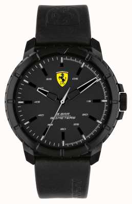 Scuderia Ferrari Montre monochrome noire Forza evo 0830901