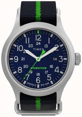 Timex Bracelet nato Expedition sierra cadran bleu TW2V23000