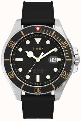 Timex Bracelet en silicone noir Harbourside Coast TW2V27200